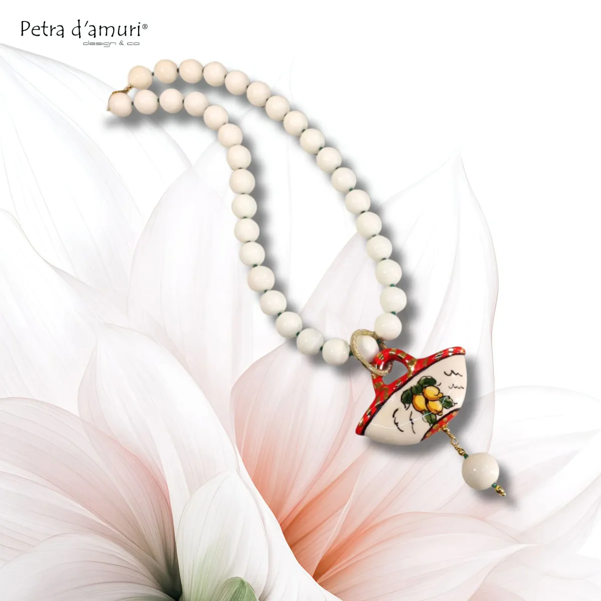 Collana Siciliana con Agata e Coffa