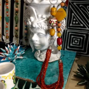 Collana Siciliana con Ceramica