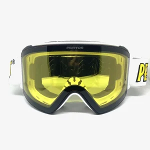 Maschera Snow 01 White Yellow
