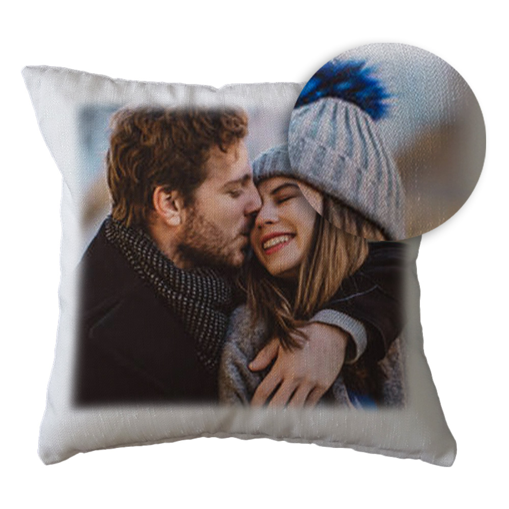 Cuscino quadrato tessuto trama glitter